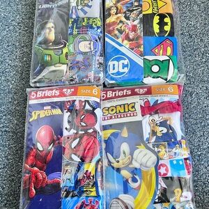 Kids Character Briefs Set